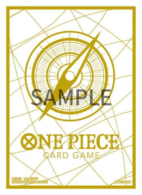 Bandai: 10ct Card Sleeves - Standard Gold | Gamers Paradise