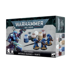 Warhammer 40k - Space Marines - Infernus Marines & Paints | Gamers Paradise