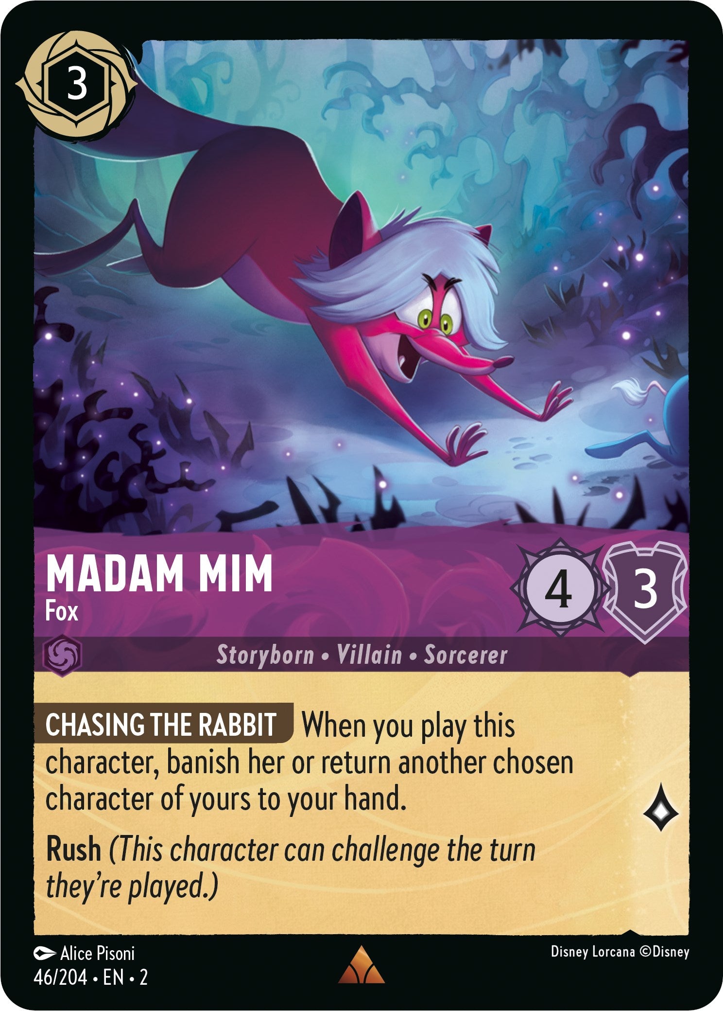 Madam Mim - Fox (46/204) [Rise of the Floodborn] | Gamers Paradise