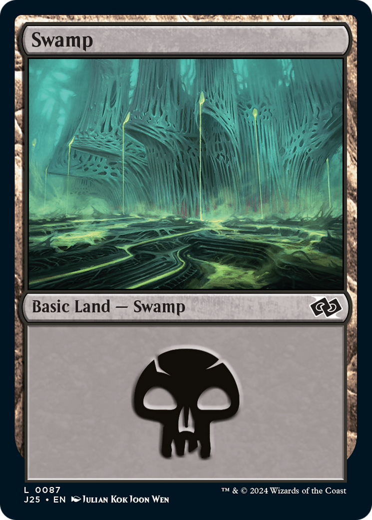 Swamp (87) [Foundations Jumpstart] | Gamers Paradise