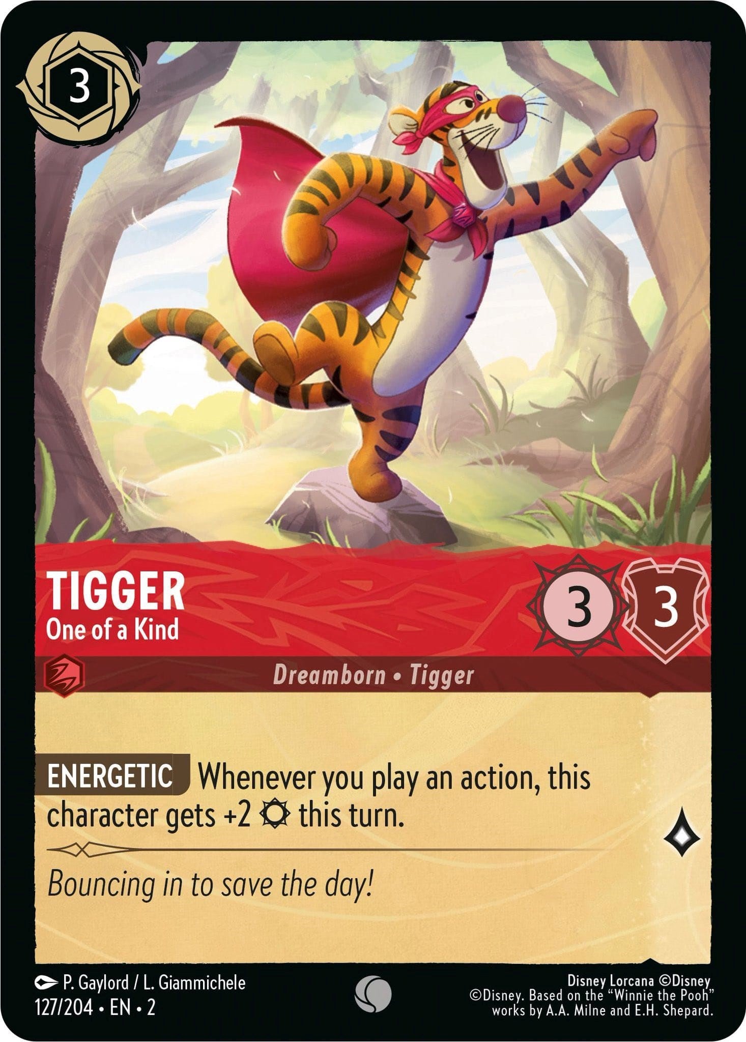 Tigger - One of a Kind (127/204) [Rise of the Floodborn] | Gamers Paradise