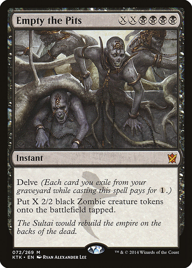 Empty the Pits [Khans of Tarkir] | Gamers Paradise
