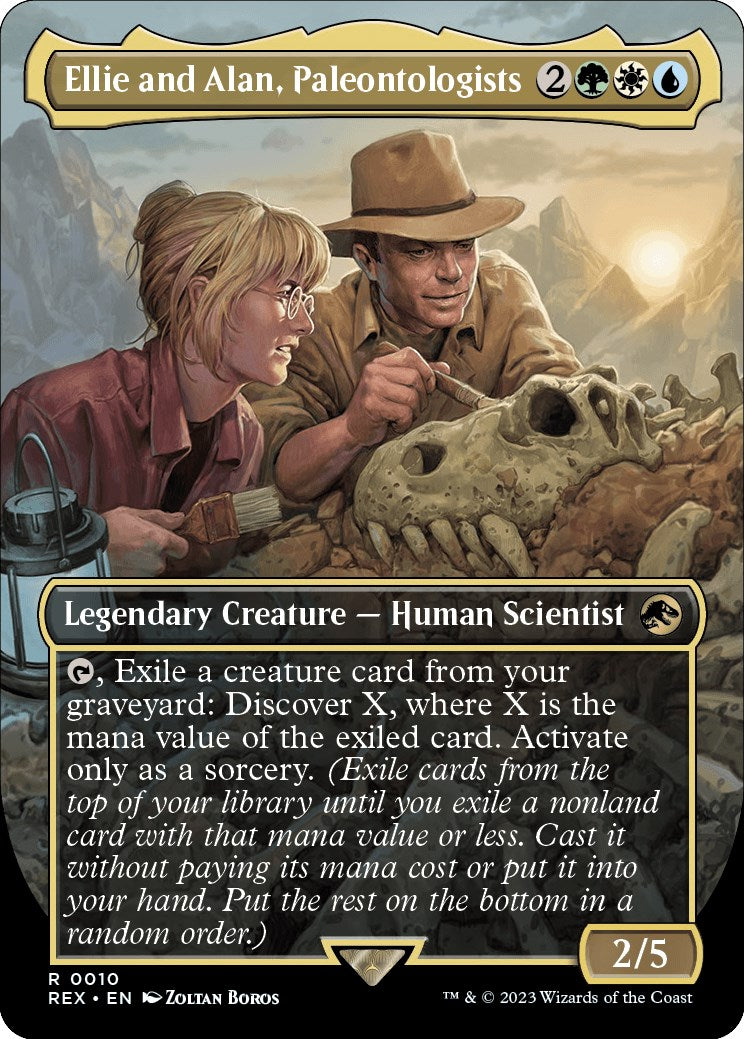 Ellie and Alan, Paleontologists (Borderless) [Jurassic World Collection] | Gamers Paradise