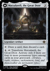 Matzalantli, the Great Door // The Core [The Lost Caverns of Ixalan] | Gamers Paradise