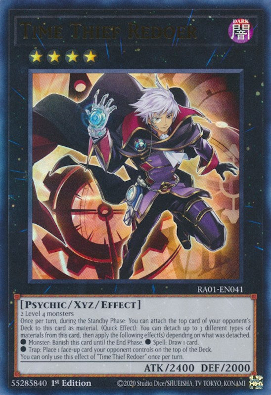 Time Thief Redoer [RA01-EN041] Ultra Rare | Gamers Paradise