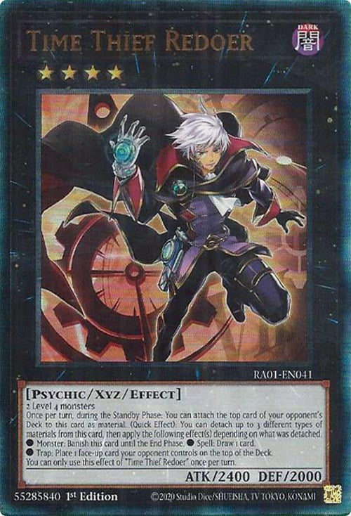 Time Thief Redoer [RA01-EN041] Prismatic Ultimate Rare | Gamers Paradise