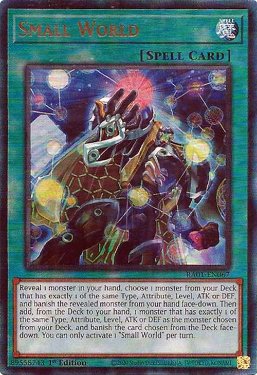 Small World [RA01-EN067] Prismatic Ultimate Rare | Gamers Paradise