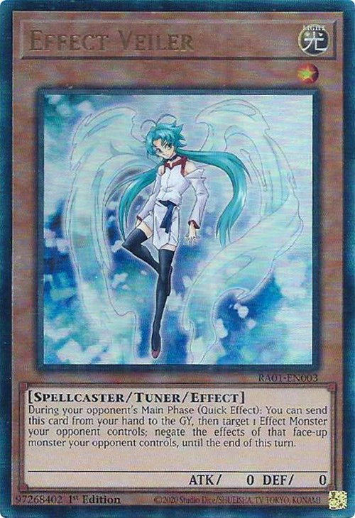 Effect Veiler [RA01-EN003] Prismatic Ultimate Rare | Gamers Paradise