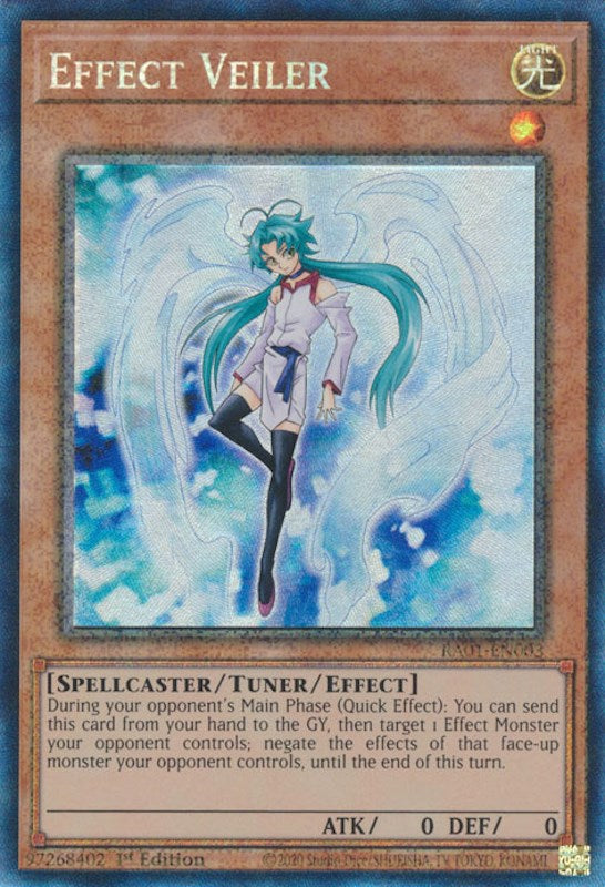 Effect Veiler [RA01-EN003] Prismatic Collector's Rare | Gamers Paradise