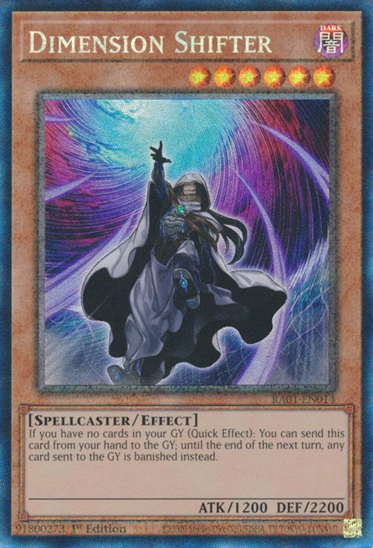 Dimension Shifter [RA01-EN014] Prismatic Collector's Rare | Gamers Paradise