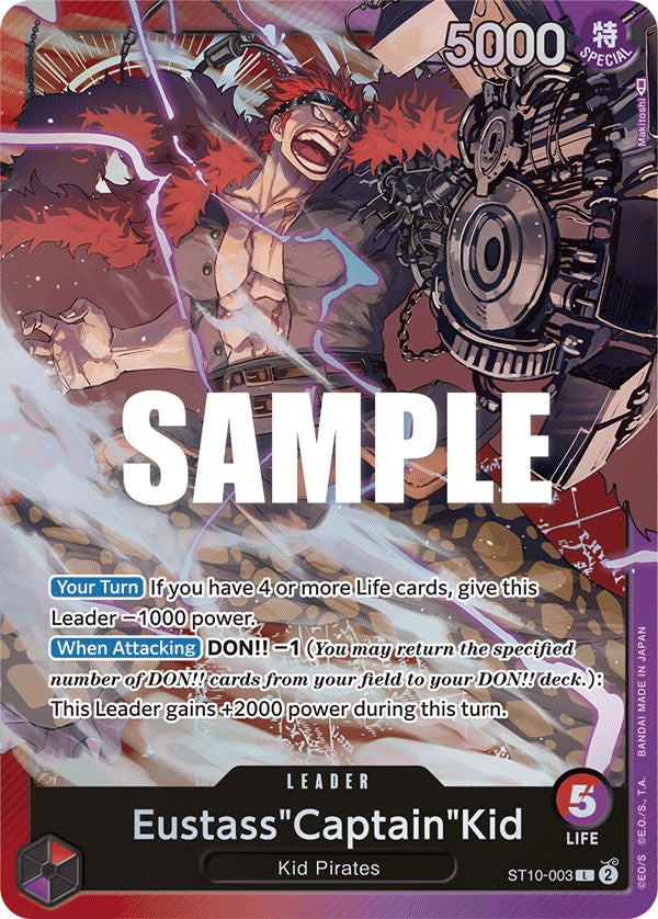 Eustass"Captain"Kid [Ultra Deck - The Three Captains] | Gamers Paradise