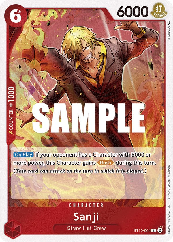 Sanji [Ultra Deck - The Three Captains] | Gamers Paradise