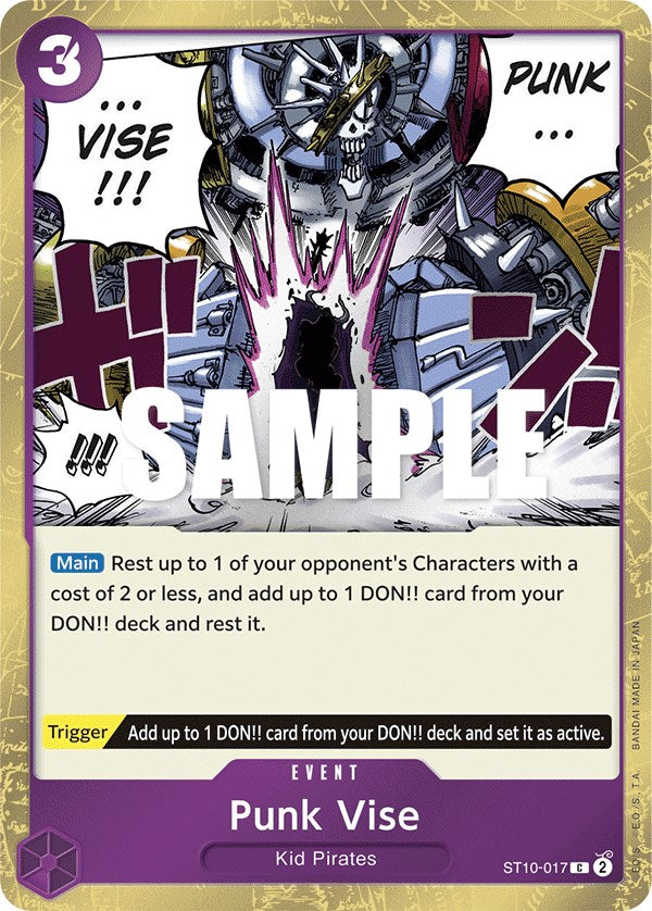 Punk Vise [Ultra Deck - The Three Captains] | Gamers Paradise