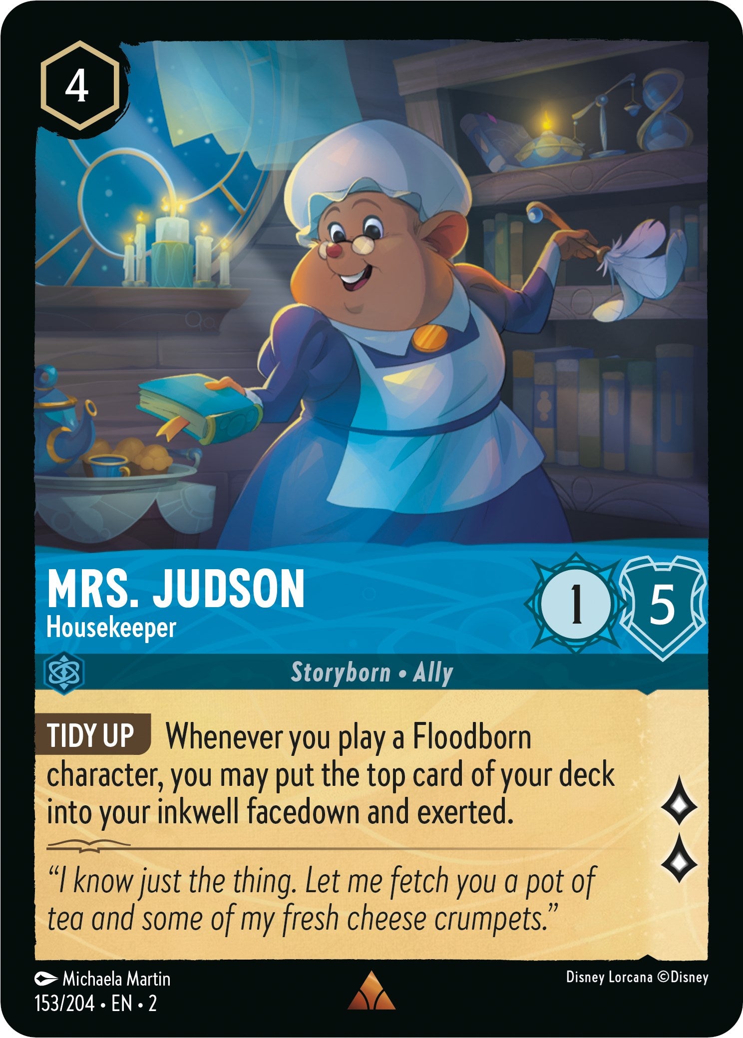 Mrs. Judson - Housekeeper (153/204) [Rise of the Floodborn] | Gamers Paradise