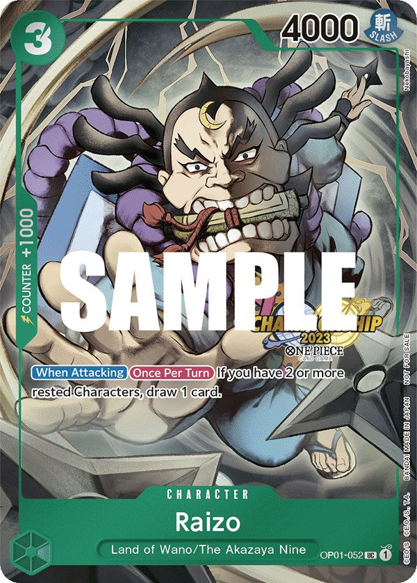 Raizo (CS 2023 Event Pack) [One Piece Promotion Cards] | Gamers Paradise