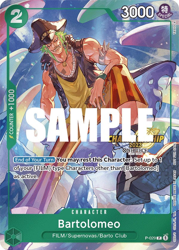 Bartolomeo (CS 2023 Event Pack) [One Piece Promotion Cards] | Gamers Paradise