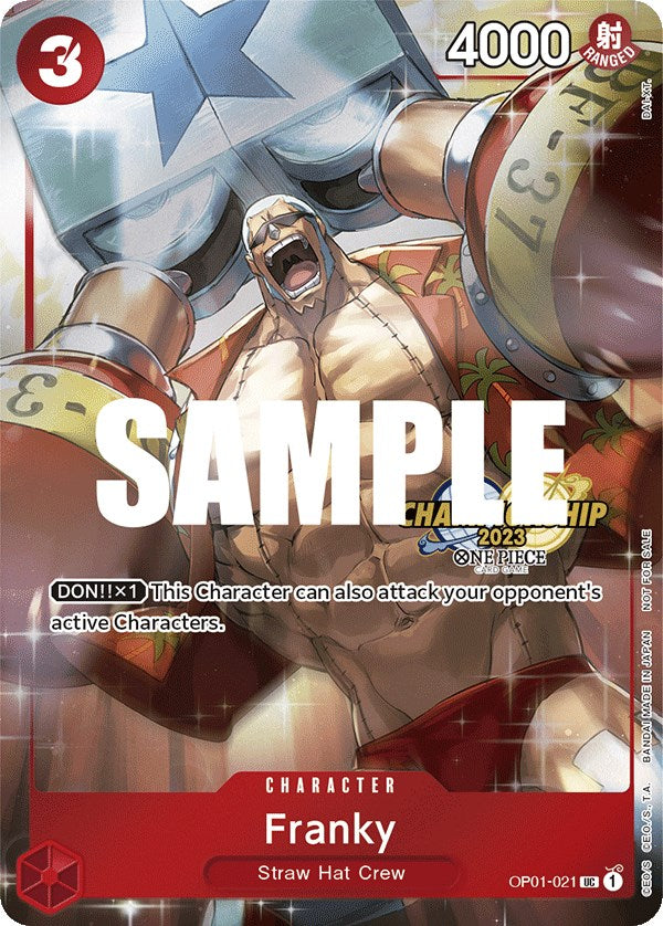 Franky (CS 2023 Celebration Pack) [One Piece Promotion Cards] | Gamers Paradise