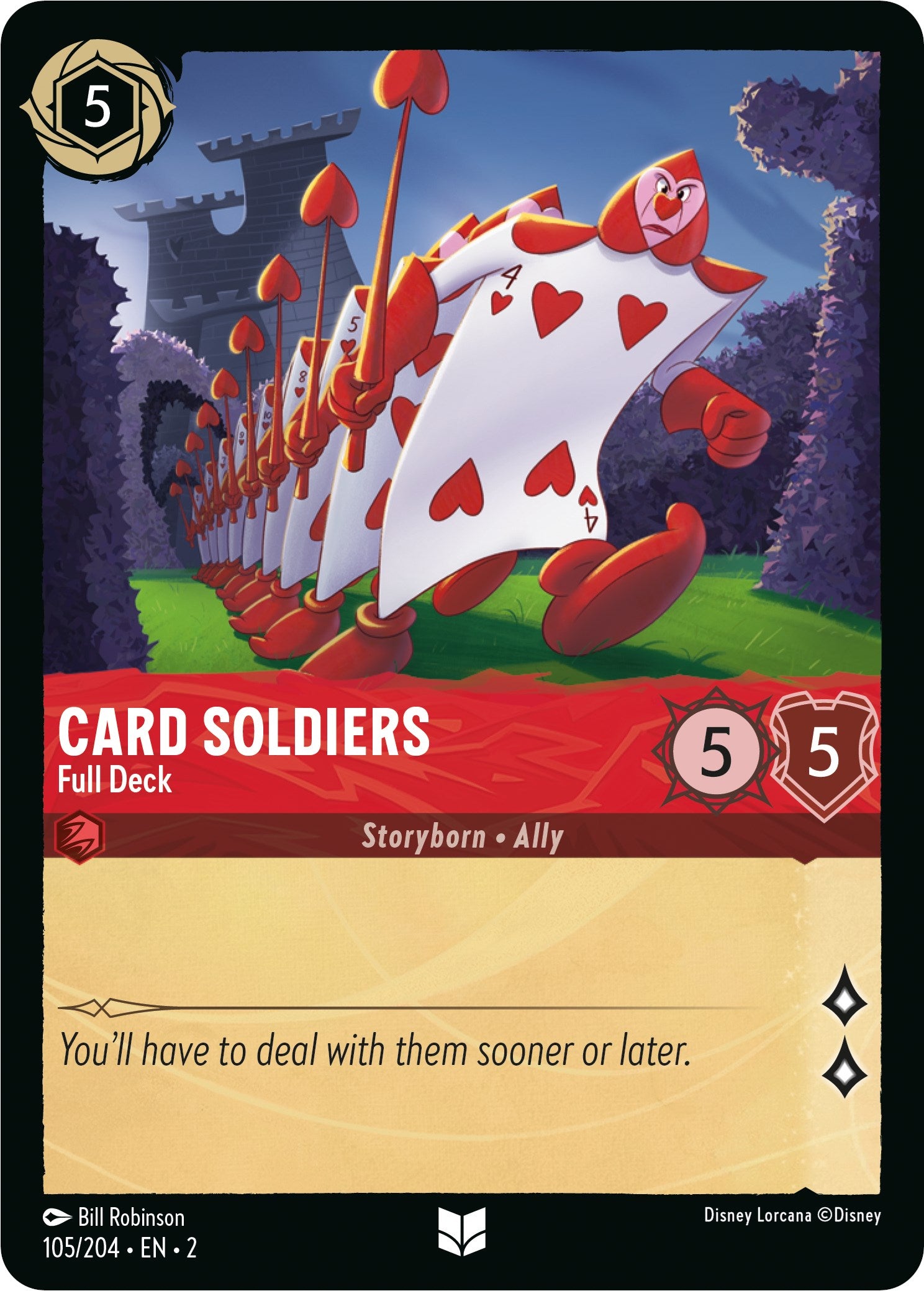 Card Soldiers - Full Deck (105/204) [Rise of the Floodborn] | Gamers Paradise