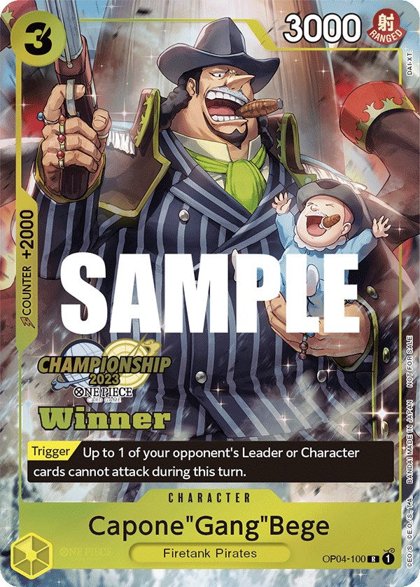 Capone"Gang"Bege (CS 2023 Top Players Pack) [Winner] [One Piece Promotion Cards] | Gamers Paradise