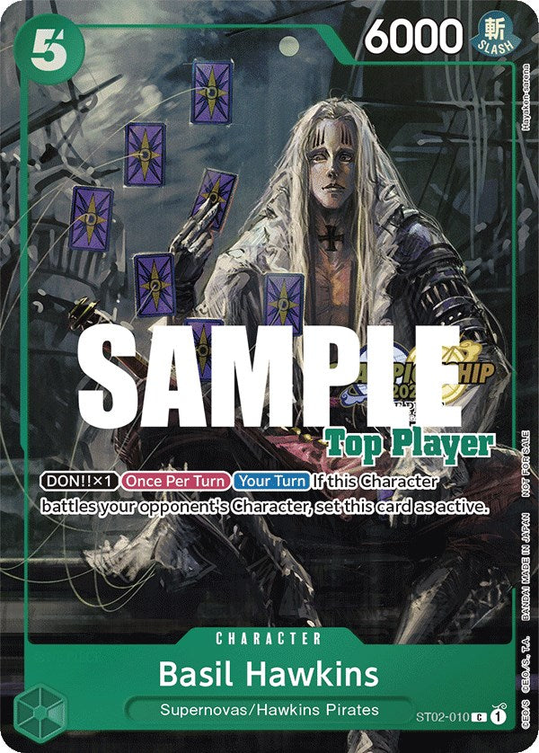 Basil Hawkins (CS 2023 Top Players Pack) [One Piece Promotion Cards] | Gamers Paradise