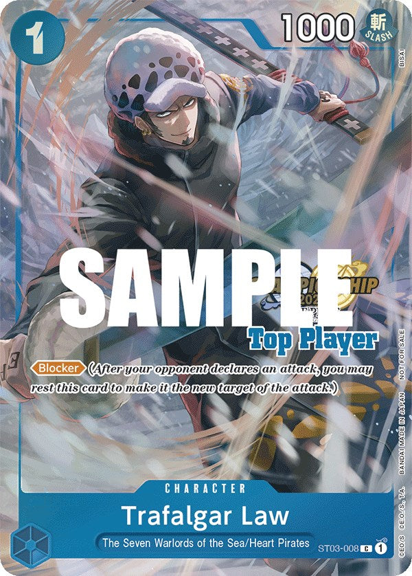 Trafalgar Law (CS 2023 Top Players Pack) [One Piece Promotion Cards] | Gamers Paradise