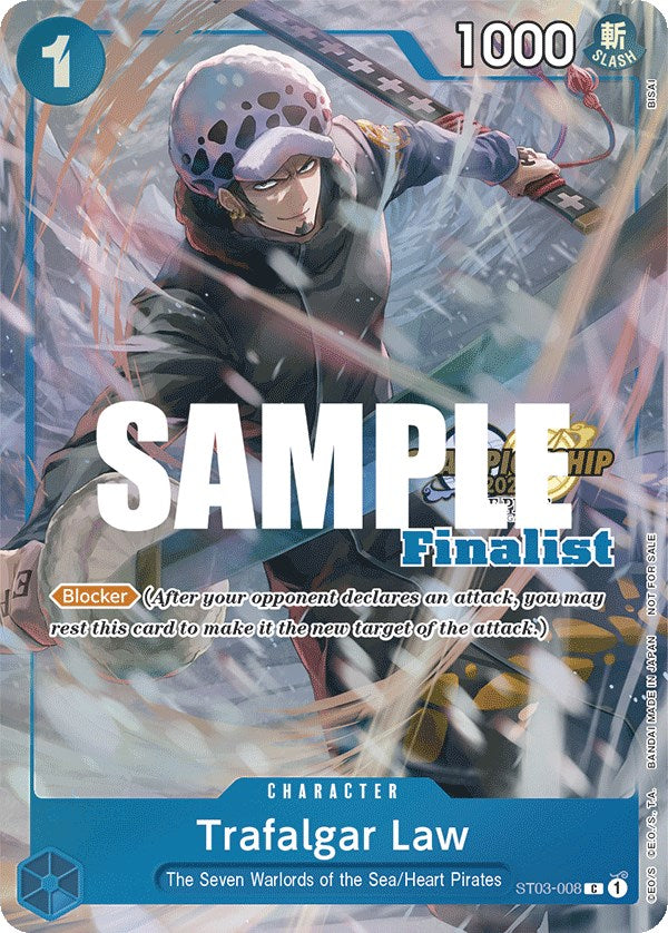 Trafalgar Law (CS 2023 Top Players Pack) [Finalist] [One Piece Promotion Cards] | Gamers Paradise