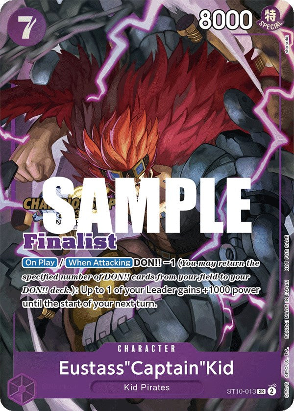 Eustass"Captain"Kid (CS 2023 Top Players Pack) [Finalist] [One Piece Promotion Cards] | Gamers Paradise