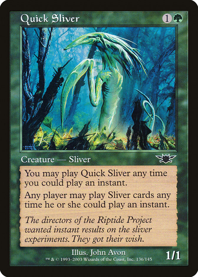 Quick Sliver [Legions] | Gamers Paradise