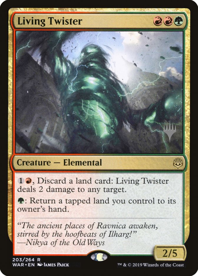 Living Twister (Promo Pack) [War of the Spark Promos] | Gamers Paradise