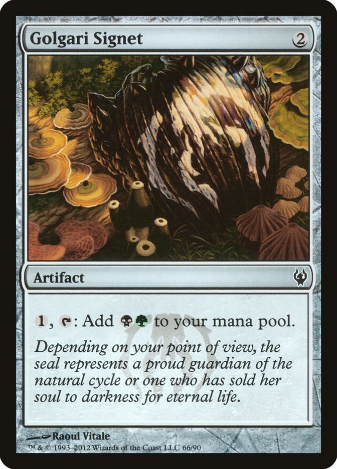 Golgari Signet [Duel Decks: Izzet vs. Golgari] | Gamers Paradise
