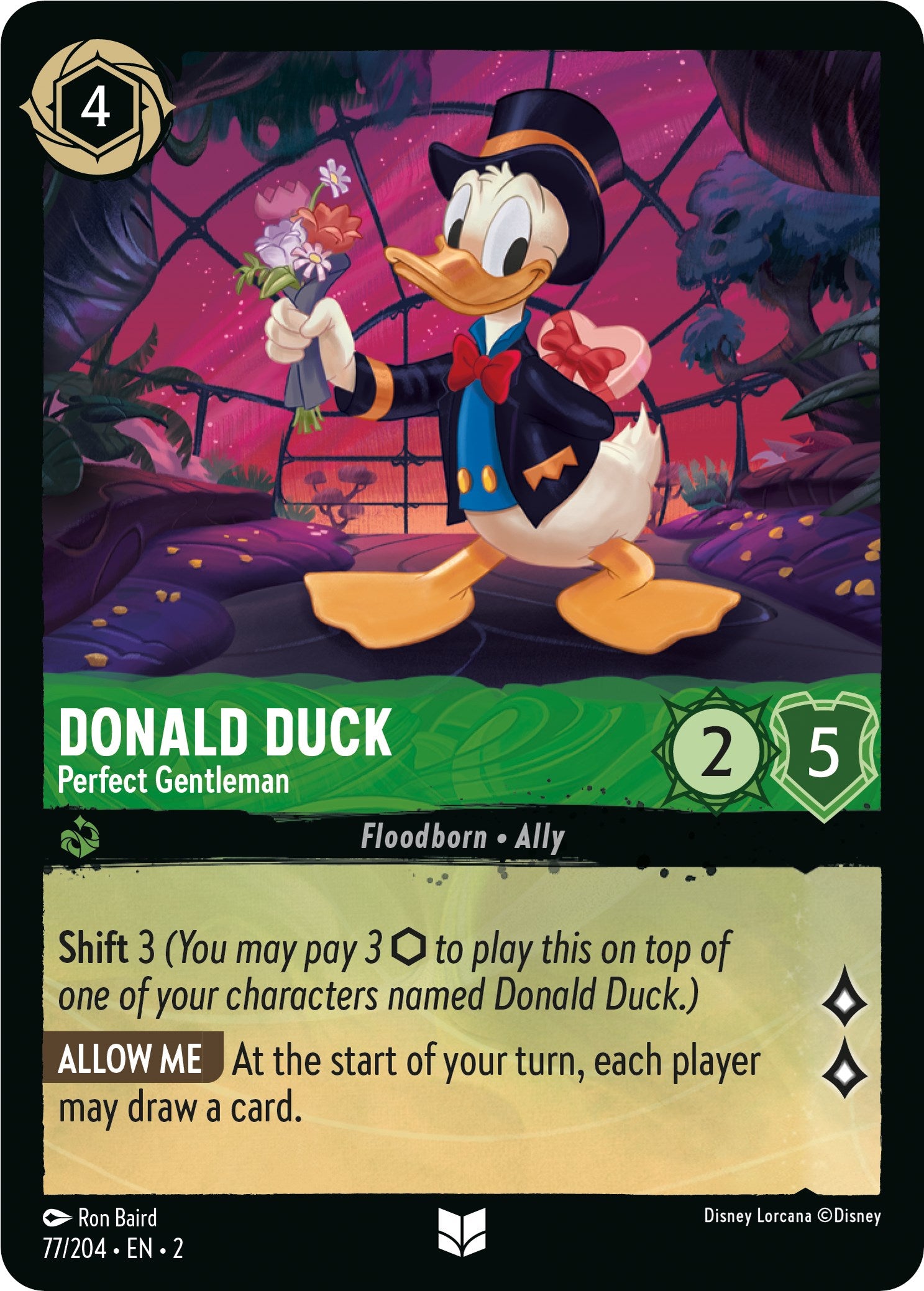 Donald Duck - Perfect Gentleman (77/204) [Rise of the Floodborn] | Gamers Paradise