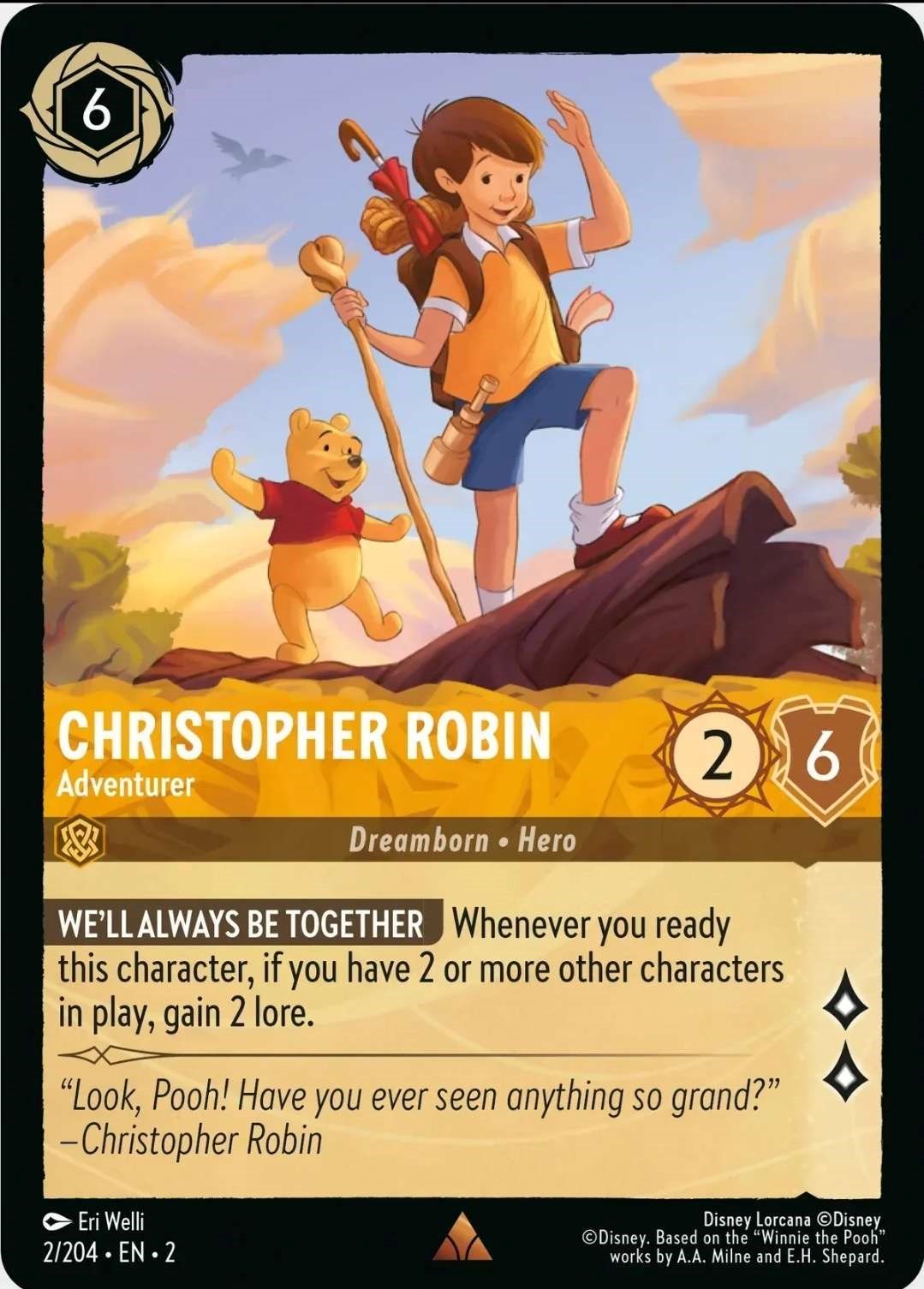 Christopher Robin - Adventurer (2/204) [Rise of the Floodborn] | Gamers Paradise