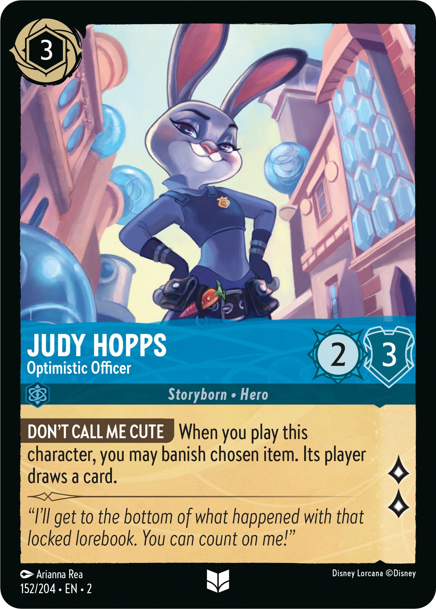 Judy Hopps - Optimistic Officer (152/204) [Rise of the Floodborn] | Gamers Paradise