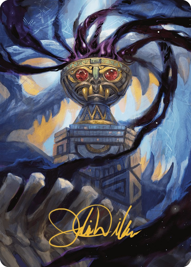 Chalice of the Void Art Card (Gold-Stamped Signature) [The Lost Caverns of Ixalan Art Series] | Gamers Paradise