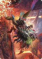 Triumphant Chomp Art Card [The Lost Caverns of Ixalan Art Series] | Gamers Paradise