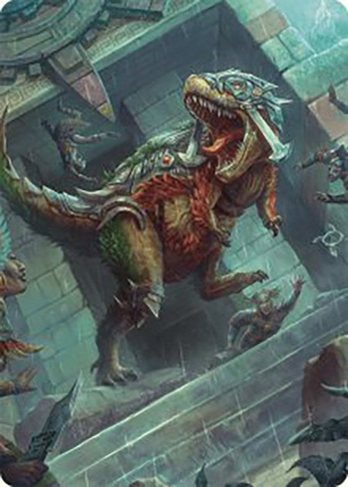 Carnage Tyrant Art Card [The Lost Caverns of Ixalan Art Series] | Gamers Paradise