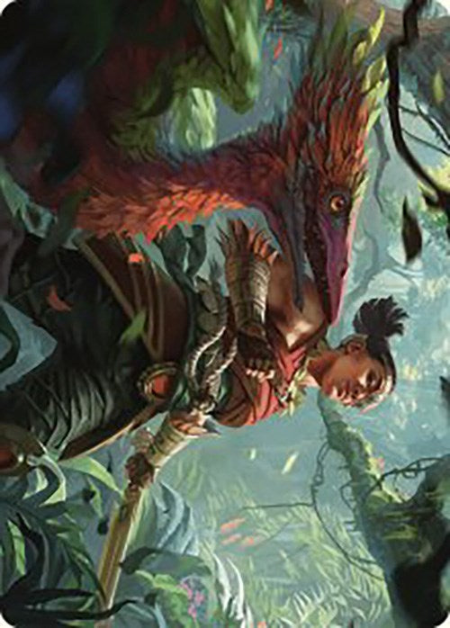 Wayta, Trainer Prodigy Art Card [The Lost Caverns of Ixalan Art Series] | Gamers Paradise