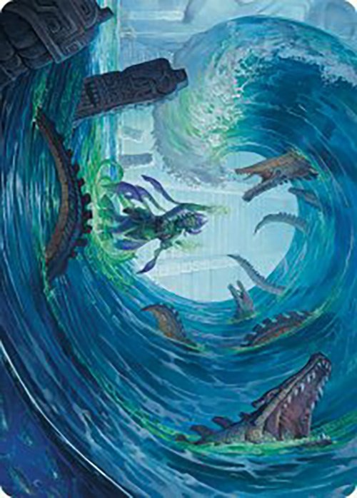 Wave Goodbye Art Card [The Lost Caverns of Ixalan Art Series] | Gamers Paradise