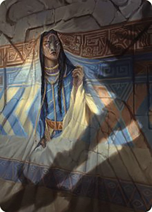 Whispersilk Cloak Art Card [The Lost Caverns of Ixalan Art Series] | Gamers Paradise