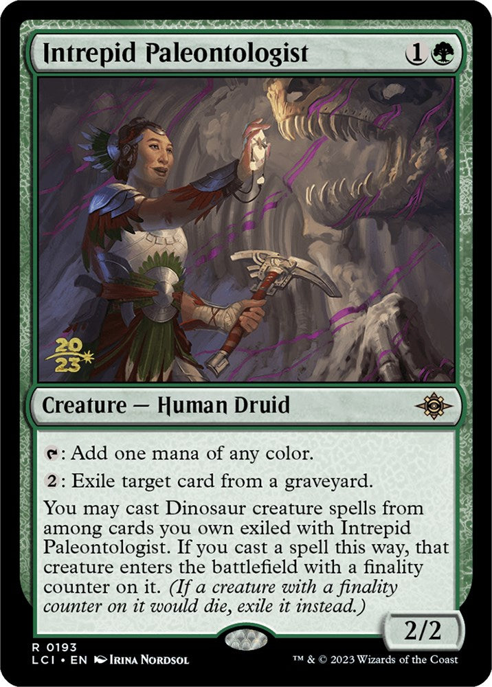 Intrepid Paleontologist [The Lost Caverns of Ixalan Prerelease Cards] | Gamers Paradise