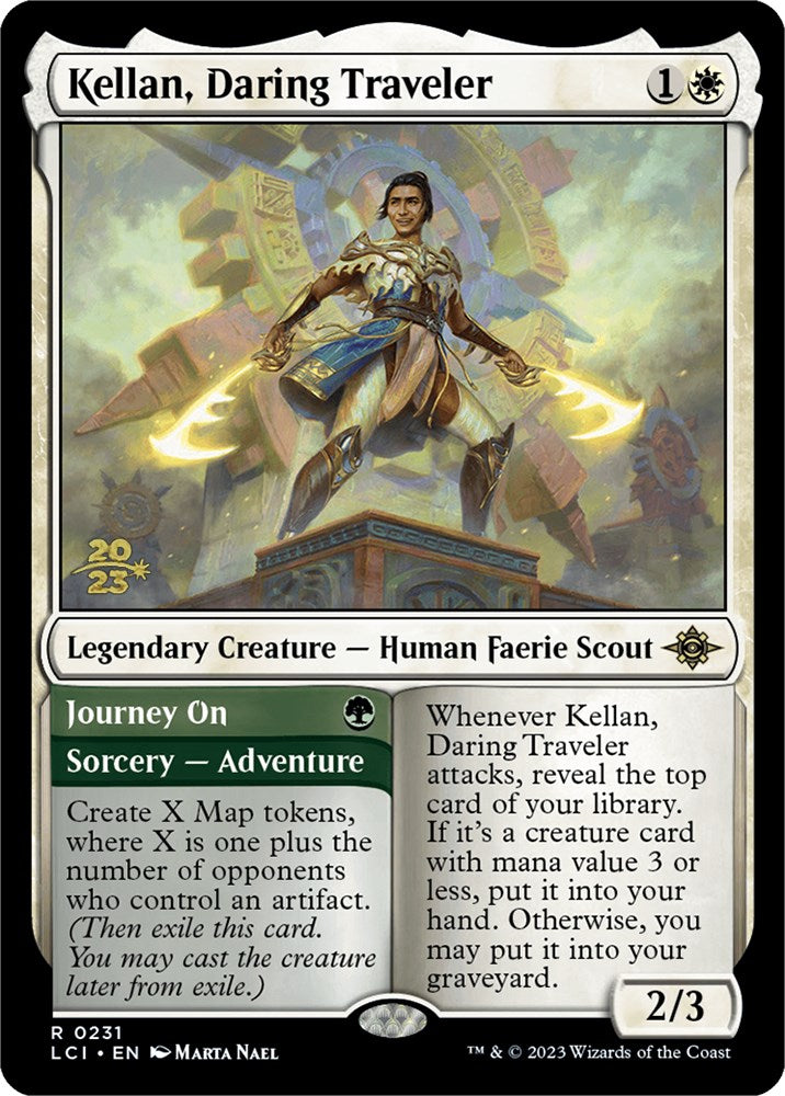 Kellan, Daring Traveler [The Lost Caverns of Ixalan Prerelease Cards] | Gamers Paradise