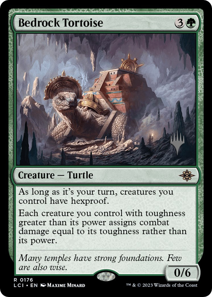 Bedrock Tortoise (Promo Pack) [The Lost Caverns of Ixalan Promos] | Gamers Paradise