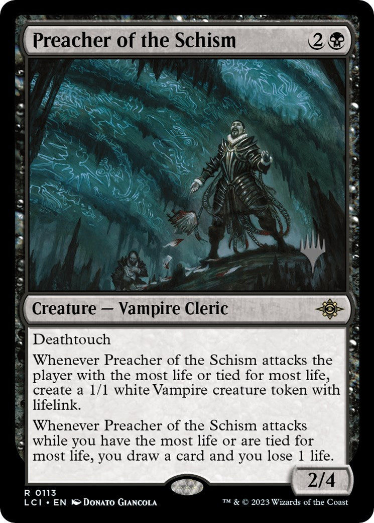Preacher of the Schism (Promo Pack) [The Lost Caverns of Ixalan Promos] | Gamers Paradise