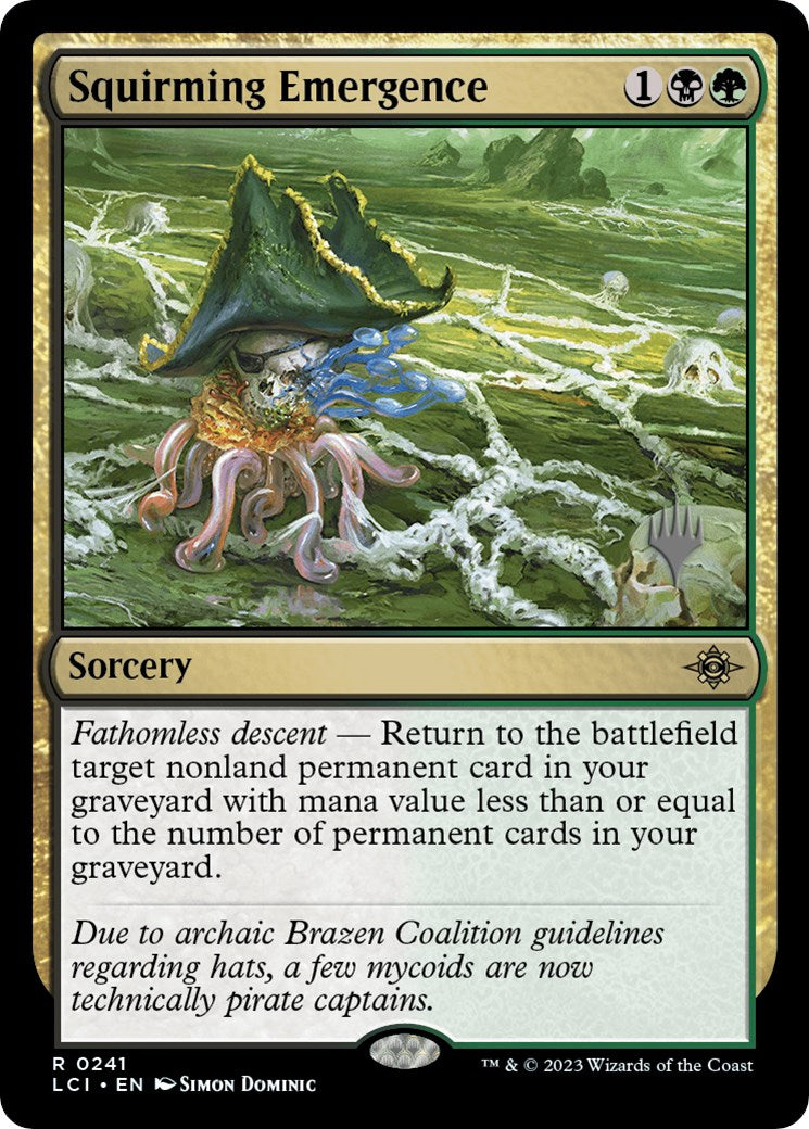 Squirming Emergence (Promo Pack) [The Lost Caverns of Ixalan Promos] | Gamers Paradise