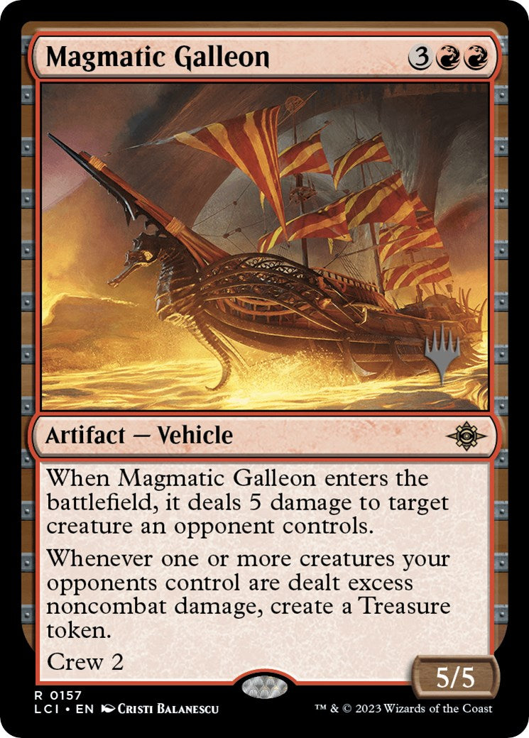 Magmatic Galleon (Promo Pack) [The Lost Caverns of Ixalan Promos] | Gamers Paradise