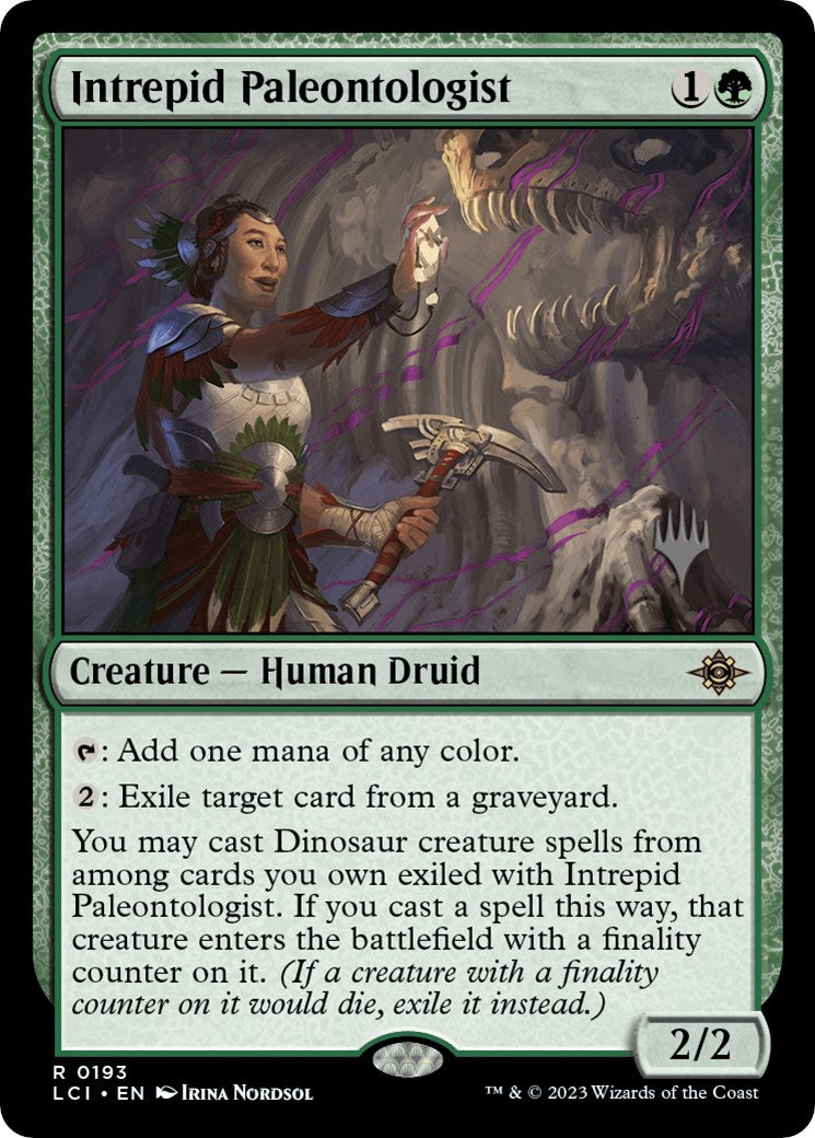 Intrepid Paleontologist (Promo Pack) [The Lost Caverns of Ixalan Promos] | Gamers Paradise