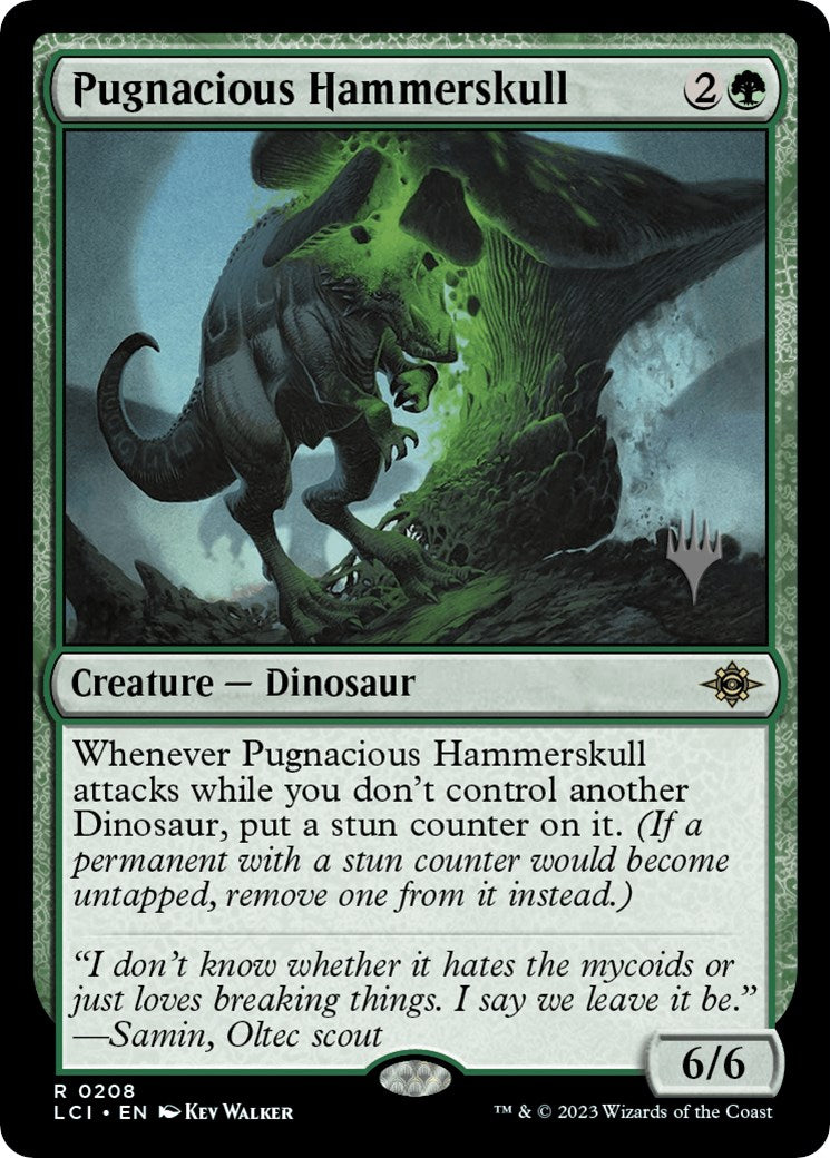 Pugnacious Hammerskull (Promo Pack) [The Lost Caverns of Ixalan Promos] | Gamers Paradise