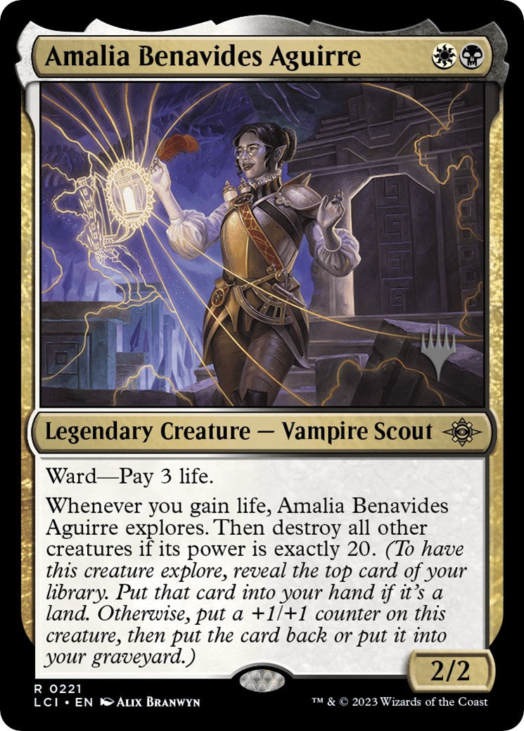 Amalia Benavides Aguirre (Promo Pack) [The Lost Caverns of Ixalan Promos] | Gamers Paradise