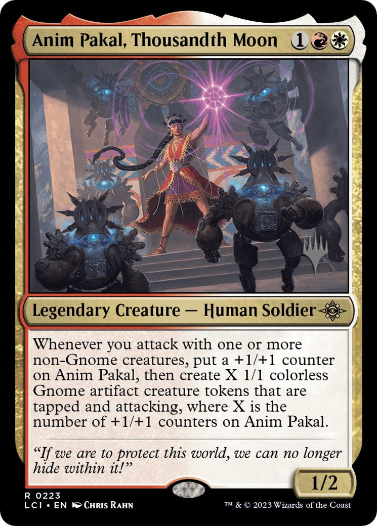 Anim Pakal, Thousandth Moon (Promo Pack) [The Lost Caverns of Ixalan Promos] | Gamers Paradise