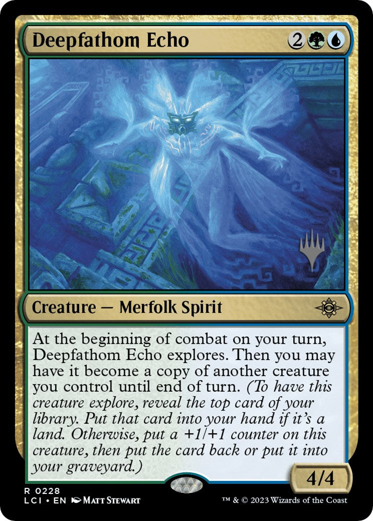 Deepfathom Echo (Promo Pack) [The Lost Caverns of Ixalan Promos] | Gamers Paradise